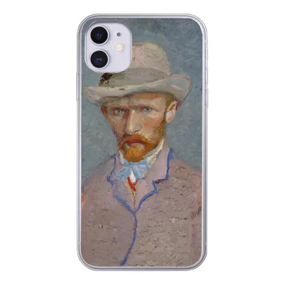 Produktbild von MuchoWow® Handyhülle Schutzhülle Hülle für iPhone 11 Selbstporträt - Vincent van Gogh Silikon Softcase Handy Hülle - Handytasche