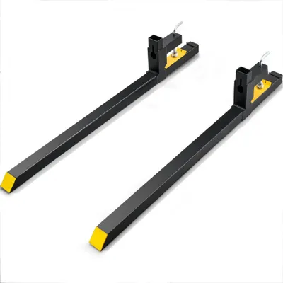 Immagine prodotto di Forche per pallet 1490x70x230 mm - Carrello portaforche 907 kg di portata - Forche da 149 cm - Lama da 109,2 cm - Forche per carrelli elevatori con caricatore frontale - Telaio per pallet