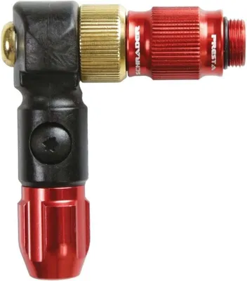 Produktbild von Lezyne ABS-1 Pro HP Chuck für Wartungspumpe schwarz-rot 1-ABS1P-CHUCK-V111