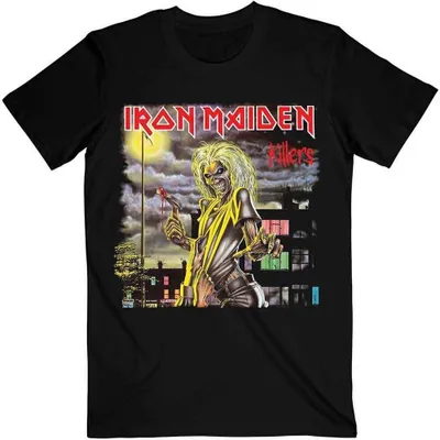 Produktbild von Iron Maiden Killers Cover Black XL T-Shirt