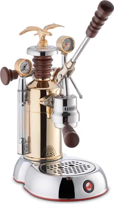 Immagine prodotto di La Pavoni LPLESC01EU, macchina per caffè espresso Esperto Competente, cromo/oro