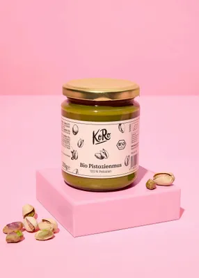 Produktbild von KoRo |  Pistazienmus 100 % Pistazien 250 g