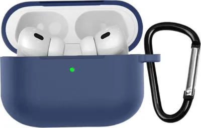 Immagine prodotto di INF Custodia Protettiva in Silicone per AirPods Pro 3 Blu scuro
