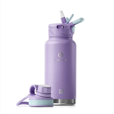 Isolierflasche 950 ml, Edelstahl, doppelwandig, Schraubdeckel