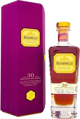 Produktbild von Bushmills 30 Years + Box 700ml 46% Vol.