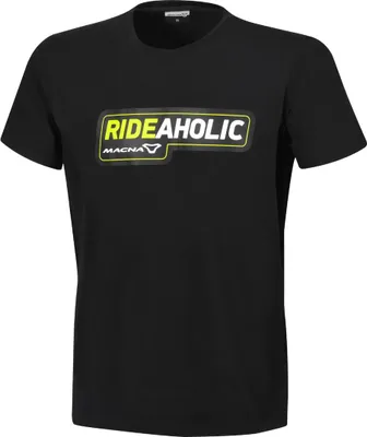 Image de T-shirt Macna Statement, noir/jaune, 3XL