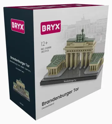 Produktbild von BRYX Brandenburger Tor (groß) Klemmbaustein Set 362 Teile ab 12 Jahre