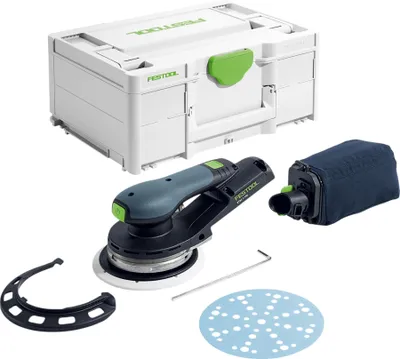 Zdjęcie produktu dla Festool ETSC 2 150-Basic akumulatorowa szlifierka oscylacyjna bezszczotkowa 18 V 150 mm ( 577723 ) + Systainer - bez akumulatora, bez ładowarki