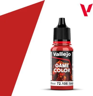 Produktbild von Vallejo 72.106, Rot, Acrylfarbe, Flüssigkeit, 17 ml, 1 Stück(e)