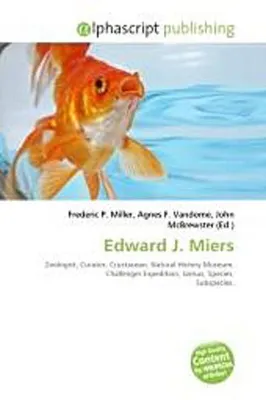 Produktbild von Edward J. Miers