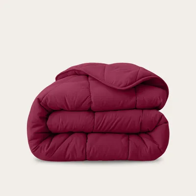 Produktbild von HappyBed - 160x220 cm - Waschbare Bettdecke ohne Bezug - Bedruckte Bettdecke ohne Bezug - Bettwäsche - Purpurpflaume