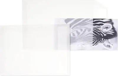 Produktbild von Versandtaschen Offset transparent C4 110g/qm HK VE=250 Stück weiß