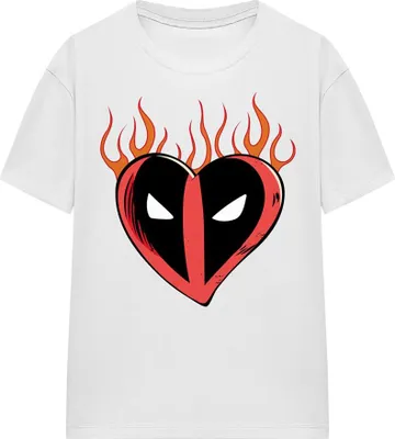 Image de Deadpool - T-shirt Homme/Femme Unie TV19213 (XXL) (Blanc)
