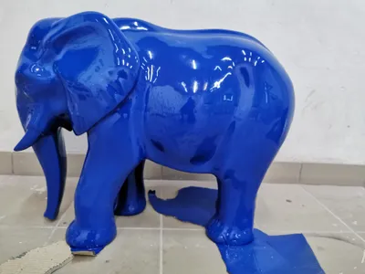 Produktbild von Designer Figur Statue Moderne Figuren Dekoration Elefant Deko Garten Skulpturen