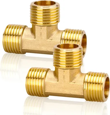 Zdjęcie produktu dla Kolanko mosiężne 1/2 cala - 90° G1/2 cala (Ø20,3 mm), z zewnętrznym gwintem - DN15, złączka gwintowana do wody pitnej
