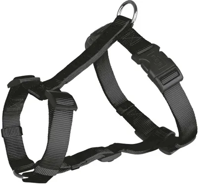 Zdjęcie produktu dla Klasyczna uprząż H, S-M: 40-65 cm/15 mm, czarna