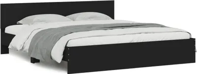 Immagine prodotto di Giroletto con Testiera Nero 180x200 cm