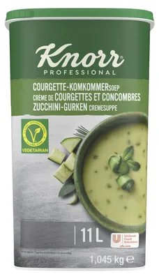 Zdjęcie produktu dla Knorr Professional Classic – zupa cukiniowo-ogórkowa w proszku, wydajność 11 l – 1,04 kg