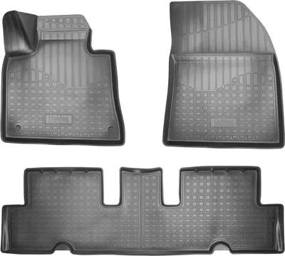 Produktbild von 3D Gummi Fußmatten für CITROEN C4 Grand Picasso II | 2013-2018 | mit Rand