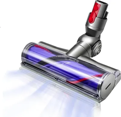 Produktbild von Bürste Ersatzteile kompatibel für Dyson Staubsauger V7, V8, V10, V11, V15-50W Ersatzbürste mit Direktantrieb, Zubehör, Bodendüse, Turbobürste für Teppiche und Harte Böden
