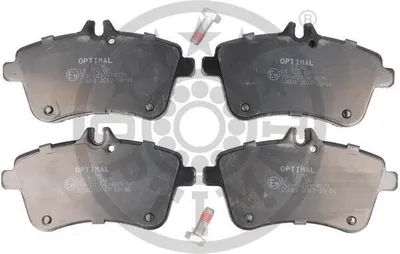 Produktbild von OPTIMAL Bremsbeläge Satz Vorne Bremsklötze passend für MERCEDES-BENZ A-Klasse (W169) BP-12246