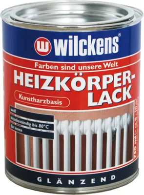 Produktbild von Wilckens Heizkörper Lackspray weiss hochglänzend Spraylack 400ml glänzend weiß