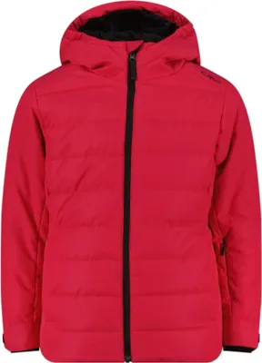 Produktbild von CMP Mädchen Skijacke mit Feel Warm Flock und Kapuze pink 164