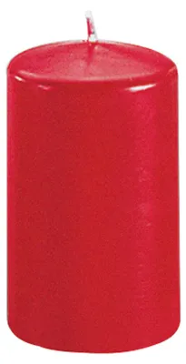 Kerzen Stumpenkerzen Candle rubin 130x70mm RAL Qualität 1 Stück