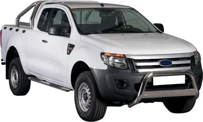 Produktbild von Frontbügel Frontschutzbügel für Ford Ranger 2012-2015 ø63mm Stahl Silber Schutz