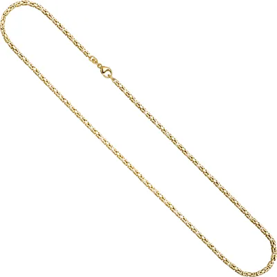 Produktbild von Königskette 333 Gold Gelbgold massiv 55 cm Kette Halskette