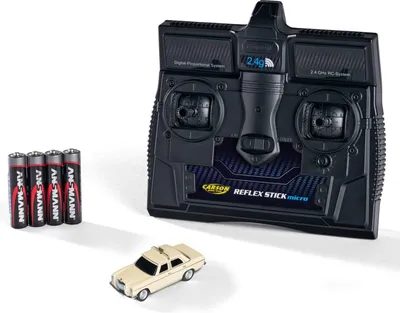 Produktbild von Carson 1:87 Mercedes Benz 200/8 Taxi 100% RTR - ideal für Modellbahn