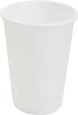 Produktbild von Weinglas aus weißem Karton 45 cl – Packung zu 50 – Kugelform