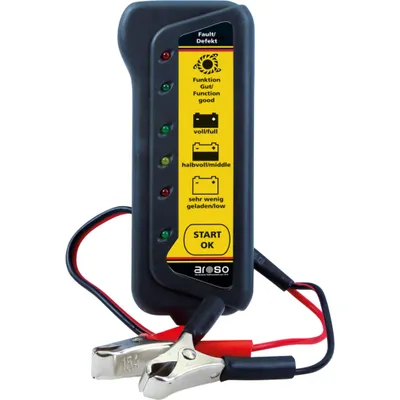 Obrázek produktu pro Zkoušečka / tester autobaterie / akumulátoru a alternátoru 12V