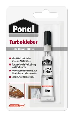 Produktbild von Ponal Turbokleber Holzleim,Tube mit 10g, 9H PES6N