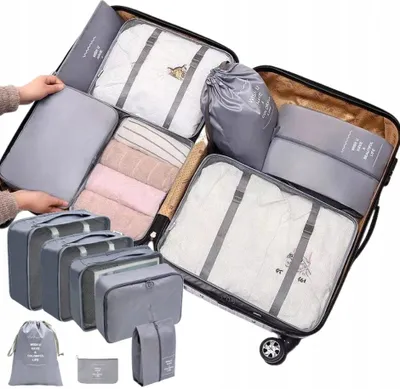 Produktbild von Koffer-Netzbeutel - Ordnung - Reisen - Effizienz - Schuhe - Kosmetik - Platzsparend