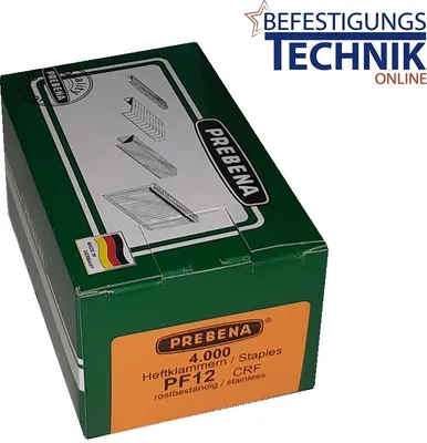 Produktbild von Klammer Prebena PF12CRF rostfrei A2 12mm für DNPF16 HFPF14 KL-35 4M