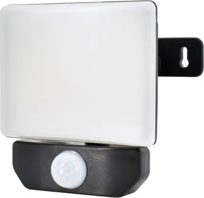 Immagine prodotto di Proiettore LED nero con sensore 50W 4500LM 4000K IP65 Bemko C65-LFX-050BL-4K-PIR