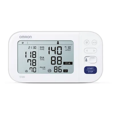 Zdjęcie produktu dla Omron M6 Comfort, Przedramię, Automatyczny, Biały, 2 użyt., 22 - 42 cm, Przyciski