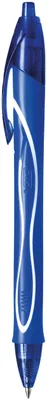 Produktbild von BIC Gel-ocity Quick Dry, Clip, Clip-on-Einziehkugelschreiber, Nachfüllbar, Blau, 12 Stück(e), Medium