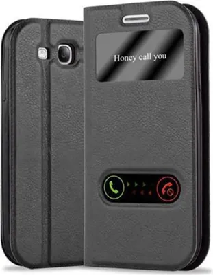 Image de Cadorabo Housse pour Samsung Galaxy S3 / S3 NEO Housse en noir Housse pour portable Book Case Cover Etui
