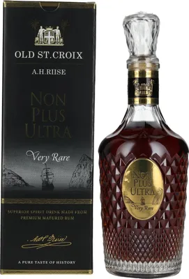 Produktbild von Old St. Croix A.H. Riise NON PLUS ULTRA Very Rare Spirit Drink 42% Vol. 0,7l in Geschenkbox