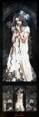 Image de Victoria FRANCES - Triptych - 30,5x91,5cm - Affiche Poster