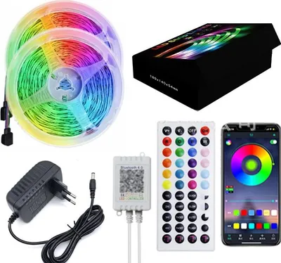 Obrázok produktu pre INF 30M LED pásikové svetlá súprava s ovládaním cez Bluetooth aplikáciu