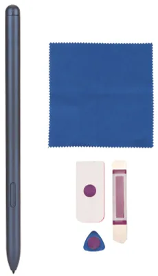 Produktbild von Tablet-Eingabestift für Tab S7 S7+ Plus FE, 4096 Stufen, Druckempfindlichkeit, reaktionsfähiger magnetischer Stift, Touchscreen, Blau