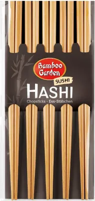 Produktbild von Hashi Ess-Stäbchen / Essstäbchen / Chopsticks / Bamboo Garden Sushi-Bar