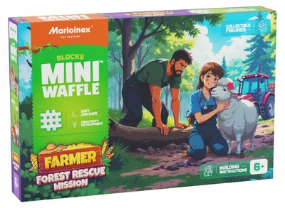 Produktbild von KLOCKI KONSTR WAFEL MINI 100 Stück. Aktionen : Rettungsaktion