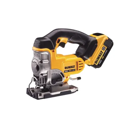 Produktbild von DeWALT DCS331M2 Akku Stichsäge 18V 4Ah mit Pendelhub mit 2 Akkus und Koffer