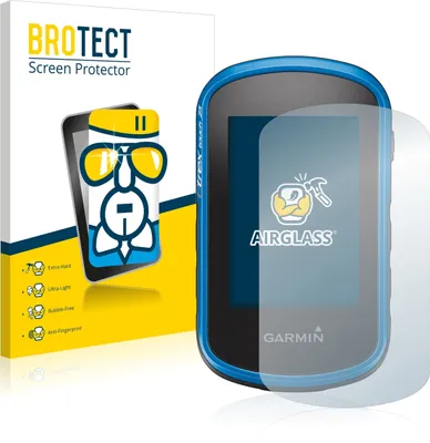 Produktbild von BROTECT Schutzglas für Garmin eTrex Touch 25 Schutzfolie Panzer Folie Glas Display Schutz klar