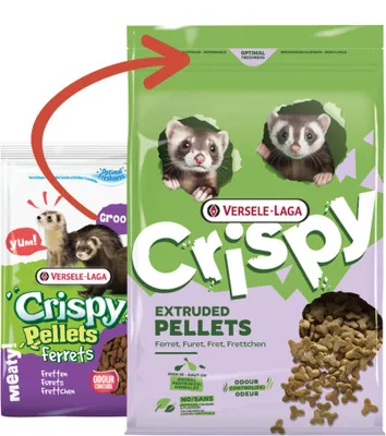 Productafbeelding van Versele-Laga Crispy Fretten pellets compleet droogvoer | 1,75 kg en 10 kg 10KG