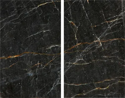 Produktbild von ALLSTAR Glasabdeckplatte Marmor schwarz 2er